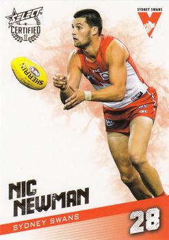 2017 Select Certified #195 Nic Newman Front